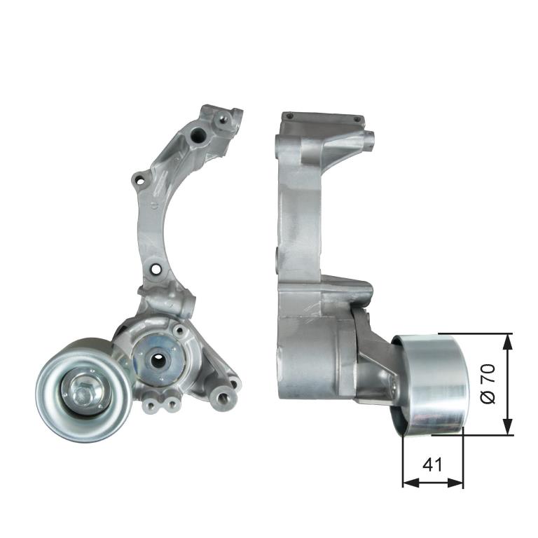 Polea tensora, correa auxiliar servicios GATES ref. T39296