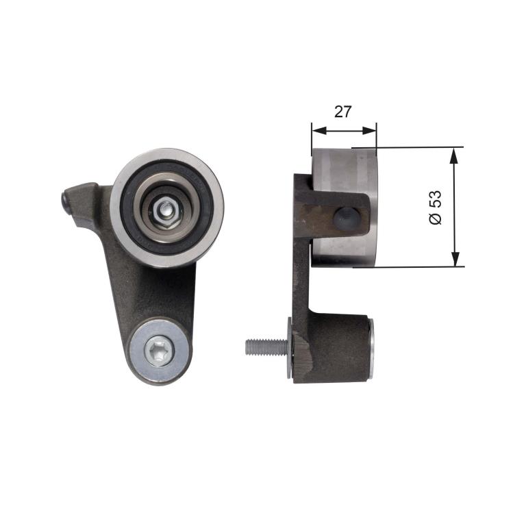 Rolo tensor da correia de distribuição GATES ref. T41165