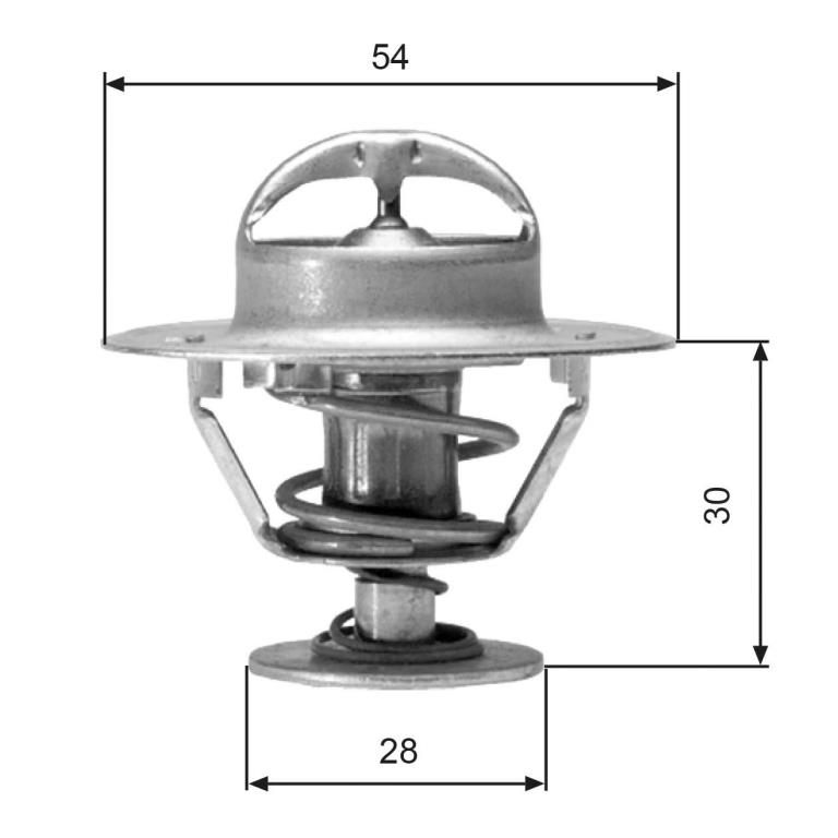Termostato, refrigerante GATES ref. TH02491G1