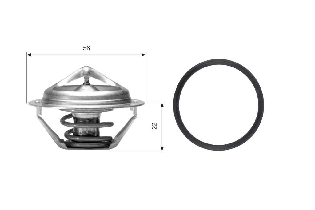 Thermostat d'eau (Calorstat) GATES TH06177G1