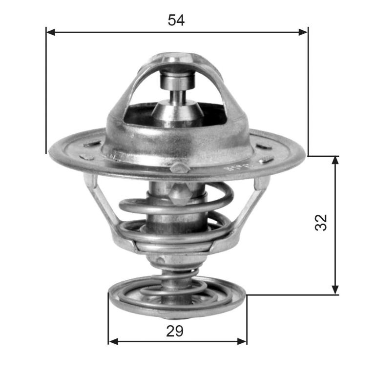 Termostato, refrigerante GATES ref. TH10981G1