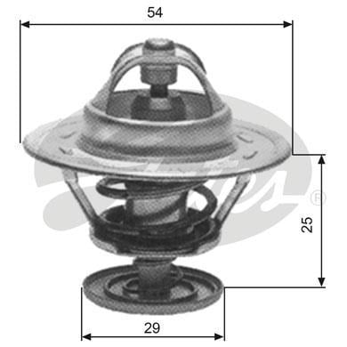 Thermostat d'eau (Calorstat) GATES TH11186G1