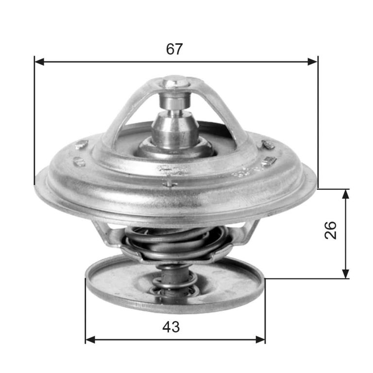 Thermostat d'eau (Calorstat) GATES ref. TH11886G1
