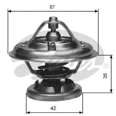 Thermostat d'eau (Calorstat) GATES ref. TH12685G1