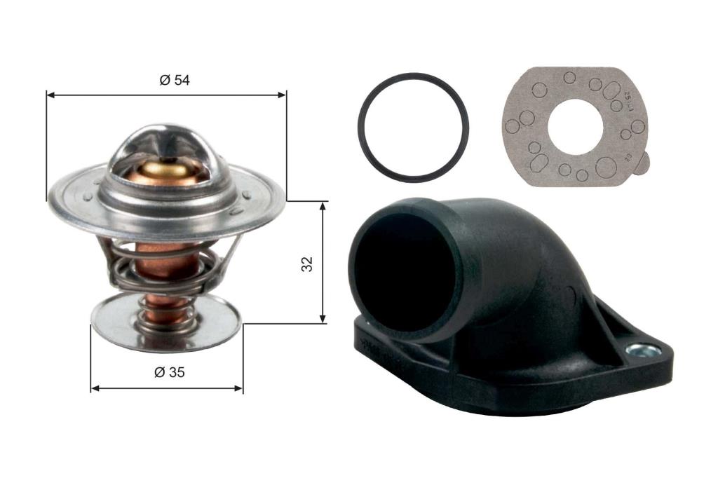 Thermostat d'eau (Calorstat) GATES ref. TH13684K1