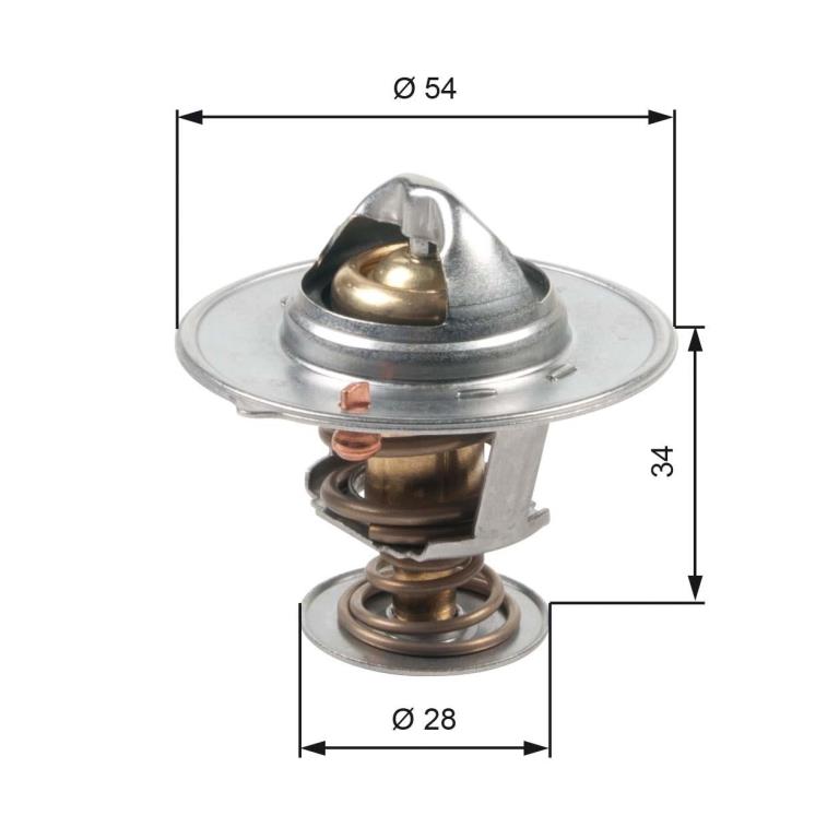 Thermostat d'eau (Calorstat) GATES TH47685G1