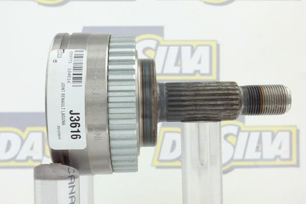 Joint homocinétique, transmission DA SILVA S.A.S. J3616