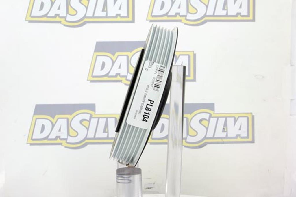 Poulie damper (Poulie de vilebrequin) DA SILVA S.A.S. ref. PL8104