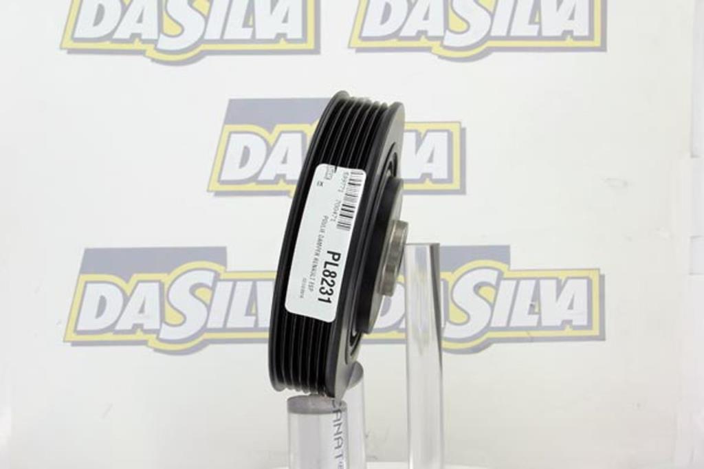 Poulie damper (Poulie de vilebrequin) DA SILVA S.A.S. PL8231