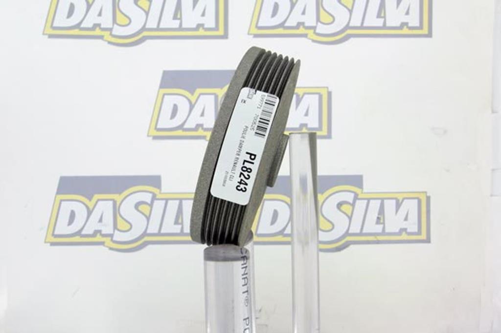 Poulie damper (Poulie de vilebrequin) DA SILVA S.A.S. ref. PL8243