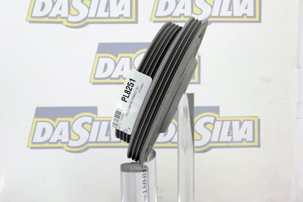 Poulie damper (Poulie de vilebrequin) DA SILVA S.A.S. PL8251