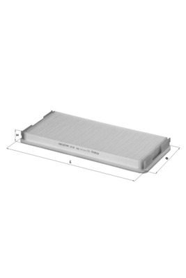 Filtre d'habitacle (Filtre à pollen) KNECHT FILTER 76418008 - ref. LA 83