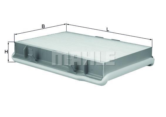 Filtre d'habitacle (Filtre à pollen) KNECHT FILTER 76417117 - ref. LA 18