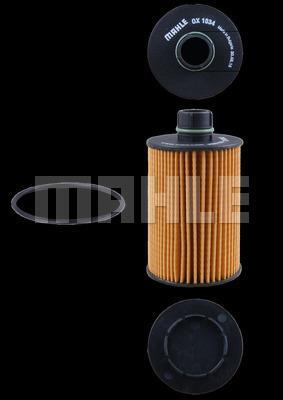 Filtre à huile KNECHT FILTER OX 1034D