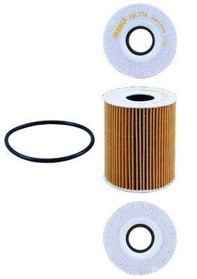 Filtre à huile KNECHT FILTER OX 776D