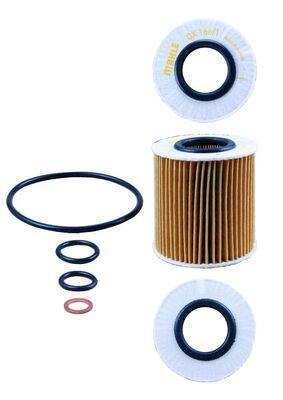 Filtro de aceite KNECHT FILTER OX 166/1D