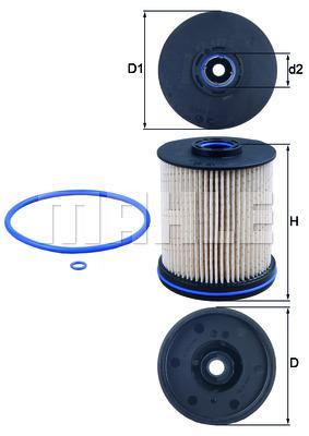 Filtro carburante KNECHT KX 606D