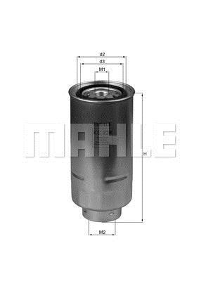 Filtre à carburant (Filtre à gasoil) KNECHT FILTER KC 239