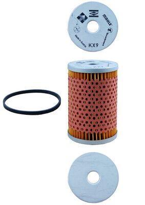 Filtre à carburant (Filtre à gasoil) KNECHT FILTER ref. KX 9D