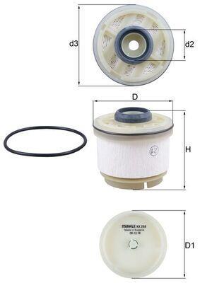 Filtro carburante KNECHT KX 386