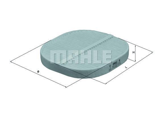 Filtre d'habitacle (Filtre à pollen) KNECHT FILTER 76832083 - ref. LA 166