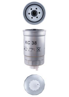 Filtre à carburant (Filtre à gasoil) KNECHT FILTER ref. KC 38