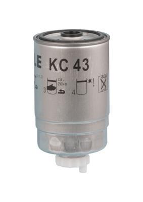 Filtre à carburant (Filtre à gasoil) KNECHT FILTER ref. KC 43