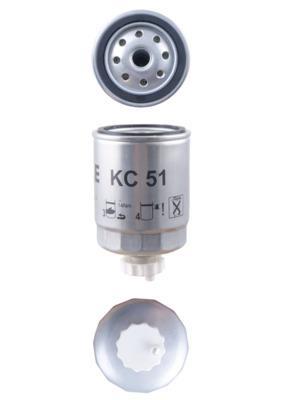 Filtre à carburant (Filtre à gasoil) KNECHT FILTER ref. KC 51
