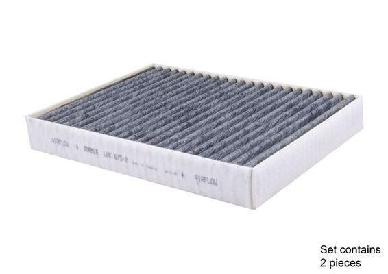 Filtre d'habitacle (Filtre à pollen) KNECHT FILTER 72434828 - ref. LAK 675/2/S