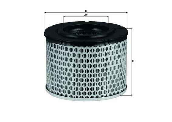 Filtre à air KNECHT FILTER ref. LX 255