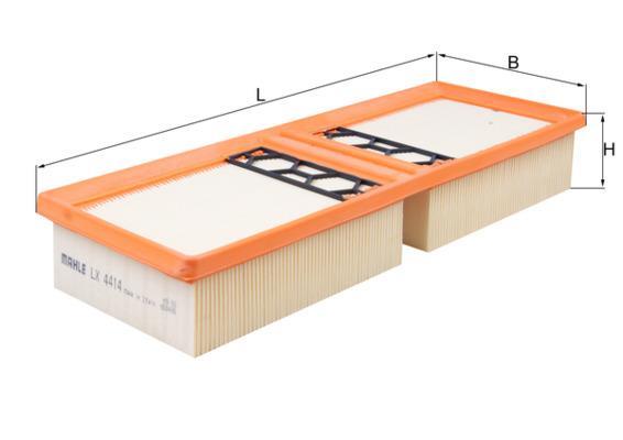 MAHLE / Knecht Filtre Pour Carburant Kc 140 Filtre à Air LX 915 Huile