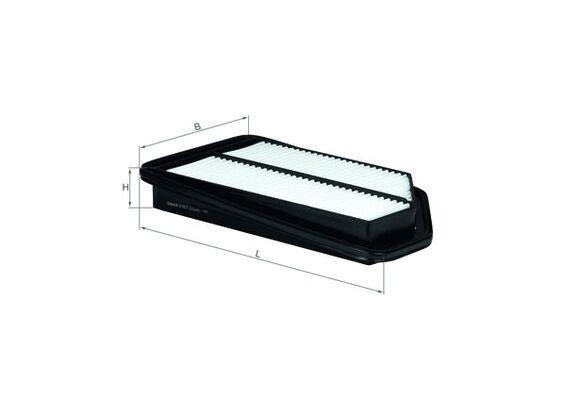 Knecht LX 2077/4 Filtro Motore