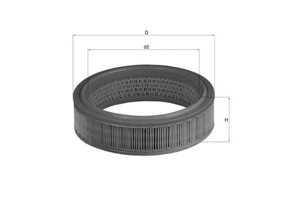 Filtre à air KNECHT FILTER ref. LX 158