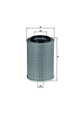 Filtre à air KNECHT FILTER ref. LX 496