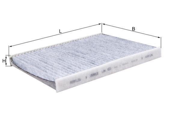 Filtre d'habitacle (Filtre à pollen) KNECHT FILTER 70513925 - ref. LAK 463