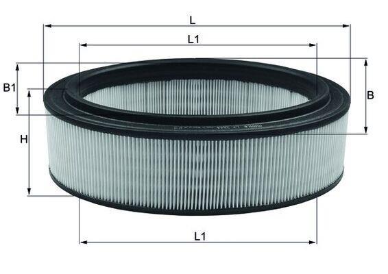 Filtre à air KNECHT FILTER ref. LX 2844