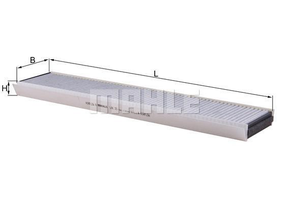 Filtre d'habitacle (Filtre à pollen) KNECHT FILTER 76888788 - ref. LAK 25