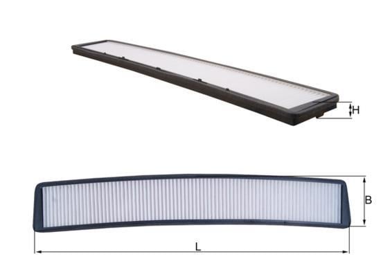 Filtro de habitáculo KNECHT FILTER 76886980 - ref. LA 102