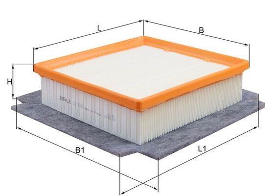 Filtro de ar KNECHT FILTER ref. LX 1982
