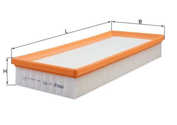 Filtro aria KNECHT LX 1818 per KIA