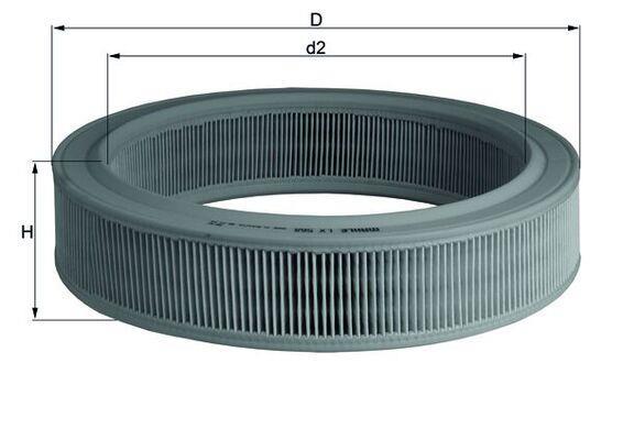 MAHLE/KNECHT FILTRO CARBURANTE Kl 21 Filtro Aria LX 328 Filtro Olio Oc