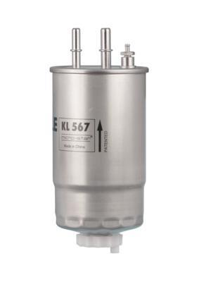Filtre à carburant (Filtre à gasoil) KNECHT FILTER ref. KL 567
