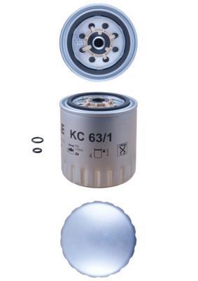 Filtre à carburant (Filtre à gasoil) KNECHT FILTER ref. KC 63/1D