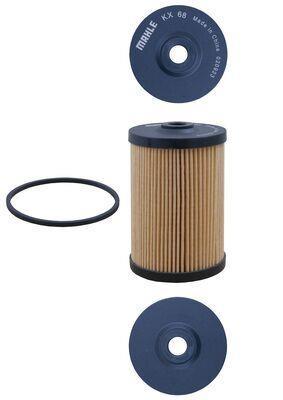 Filtro de combustível KNECHT FILTER KX 68D