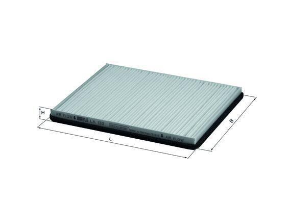 Filtre d'habitacle (Filtre à pollen) KNECHT FILTER 76418669 - ref. LA 130