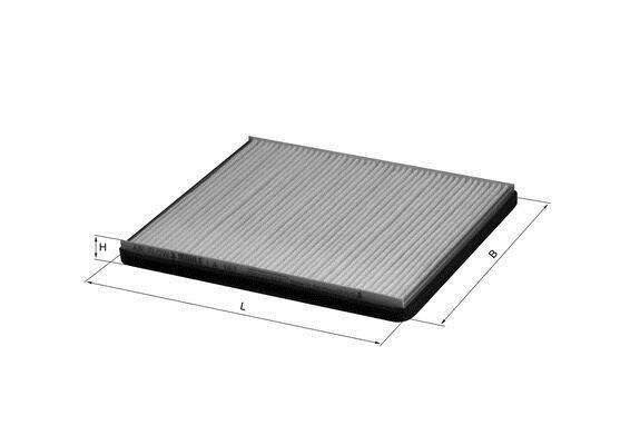 Filtre d'habitacle (Filtre à pollen) KNECHT FILTER 76419139 - ref. LA 143