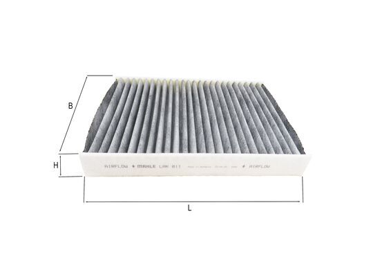 Filtre d'habitacle (Filtre à pollen) KNECHT FILTER 72370762 - ref. LAK 811