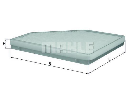 Filtre d'habitacle (Filtre à pollen) KNECHT FILTER 76417299 - ref. LA 10