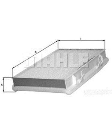 Filtre d'habitacle (Filtre à pollen) KNECHT FILTER 76417117 - ref. LA 18