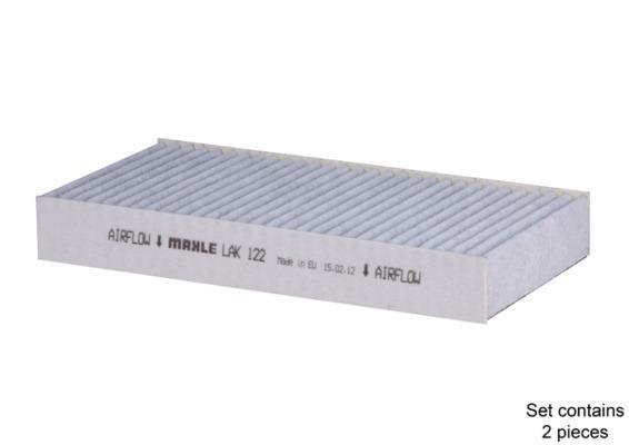 Filtre d'habitacle (Filtre à pollen) KNECHT FILTER 70592602 - ref. LAK 122/S